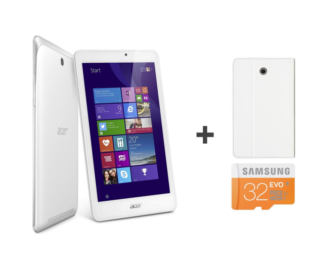 Acer Iconia W1-810 Z3735G/1GB/32+32/Win8+ETUI Białe - 211362 - zdjęcie